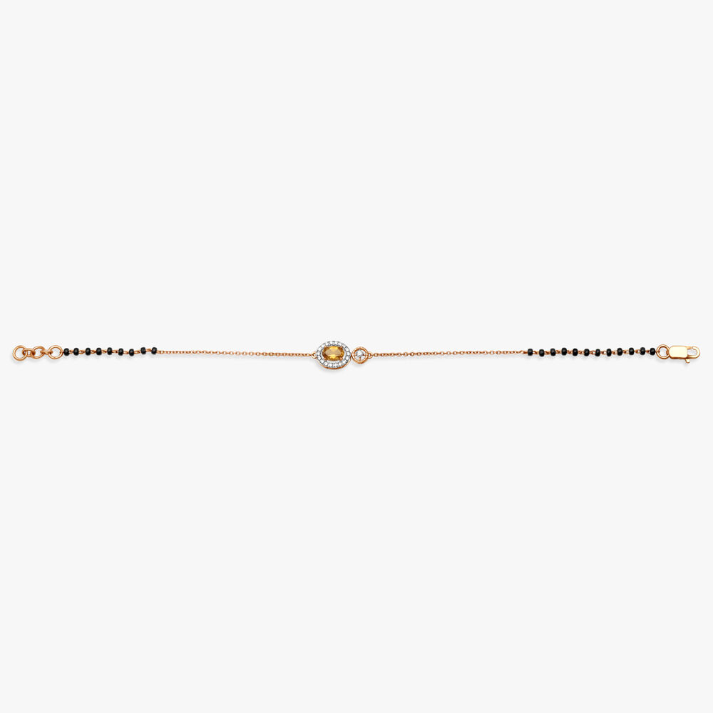 Citrine and diamond bracelet best sale