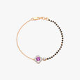 Regal Amethyst and Diamond Mangalsura Bracelet 3