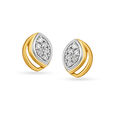6 Stone Diamond Stud Earrings for Kids 