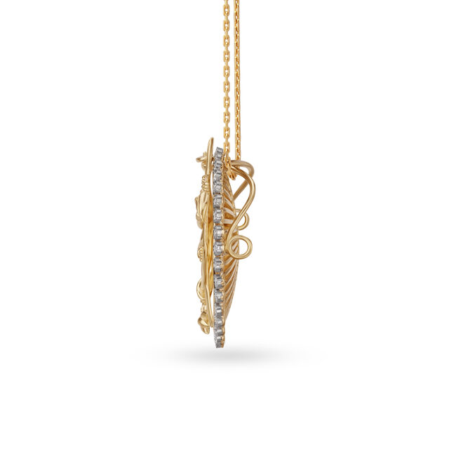 Enchanting Durga Diamond Pendant,,hi-res 2