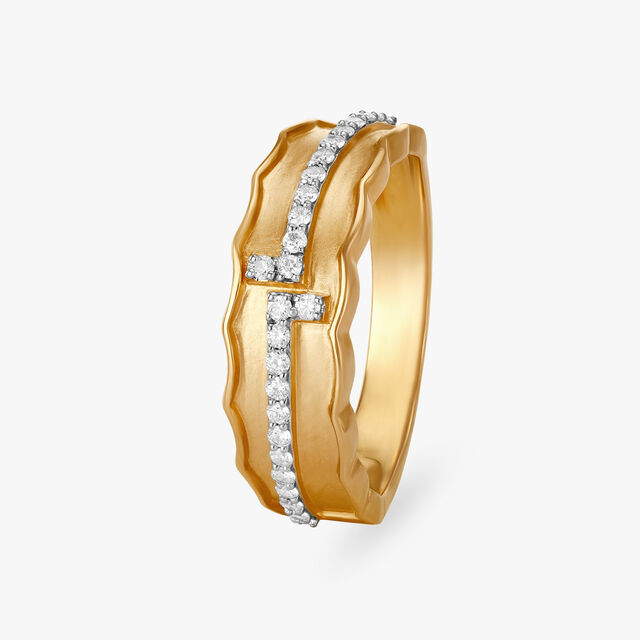 Elegant Diamond Ring for Men