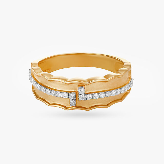 Elegant Diamond Ring for Men