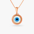 Dainty Evil Eye Pendant 2