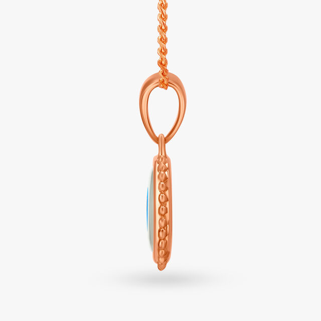 Dainty Evil Eye Pendant 3