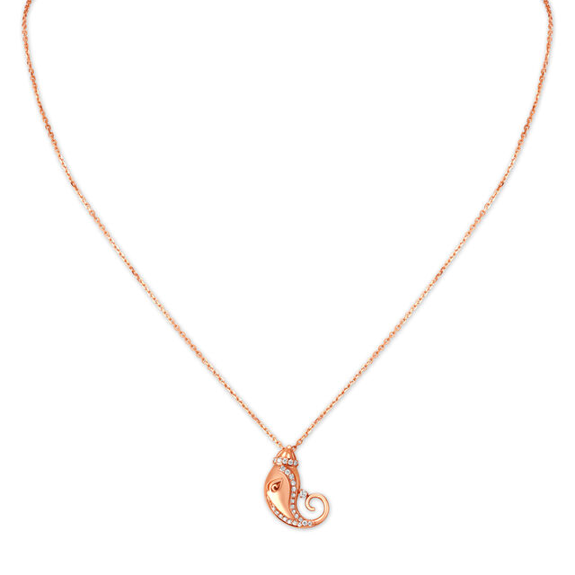 Divine Shree Ganesh Pendant with Chain 2