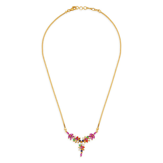Otherworldly Navaratna Necklace