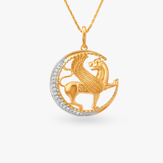 Winged Majesty Diamond Pendant 