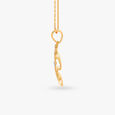 Modern Ganesha Diamond Pendant 2