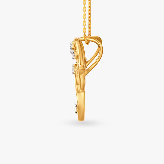Ganapati Diamond Pendant 2
