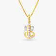 Eternal Grace Ganesha Diamond Pendant 