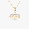 Siya Ram Diamond Pendant 