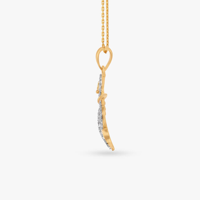 Shri Krishna Diamond Pendant 2