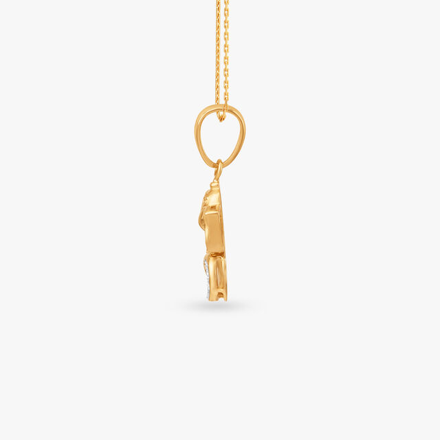 Siddhi Ganapathi Diamond Pendant 2