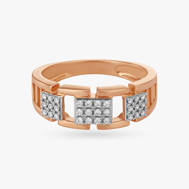 Classy Diamond Ring for Men 4