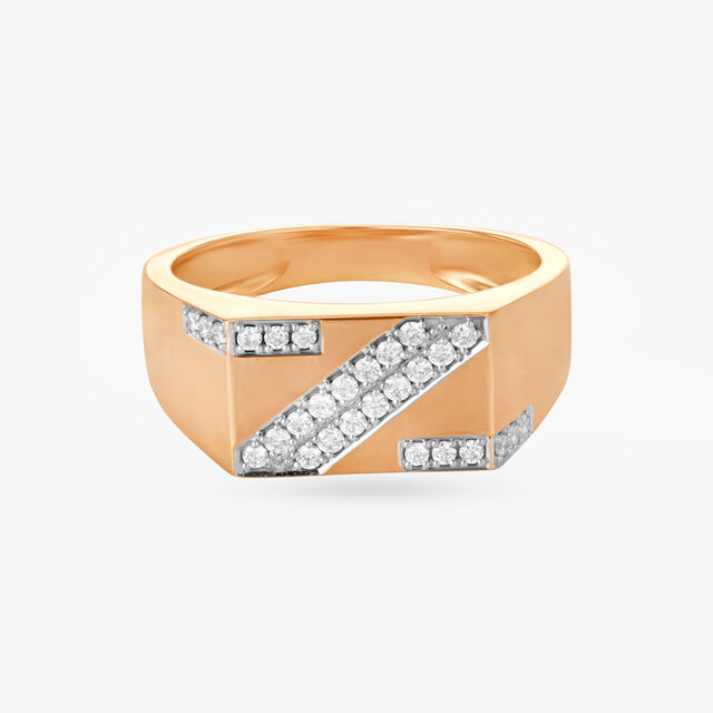 Glamorous Diamond Ring for Men