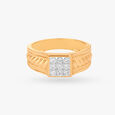 Contemporary Elegance Diamond Ring For Men 2