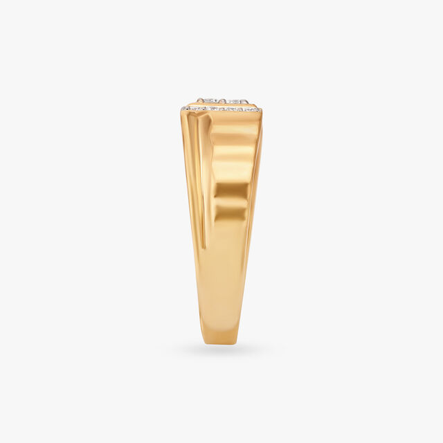 Modern Sophistication Diamond Ring For Men