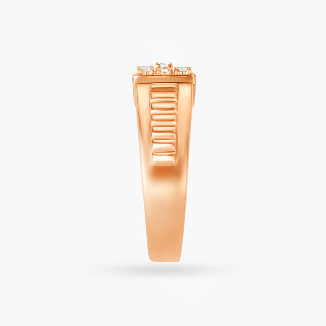 Bold Square Diamond Ring 5