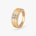 Regal Sparkle Diamond Finger Ring 