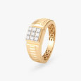 Lustrous Cluster Diamond Finger Ring 