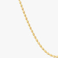 Engraved Link Gold Chain for Men 2