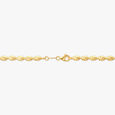Engraved Link Gold Chain for Men 3