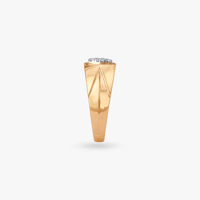 Hexa Cluster Diamond Ring for Men