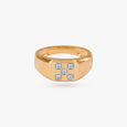 Cross Shine Diamond Ring for Men 2