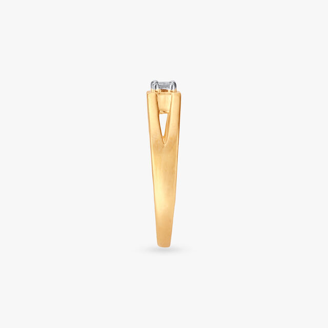 Prism Row Diamond Ring for Men