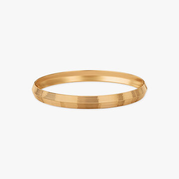 Timeless Edge Gold Kada for Men