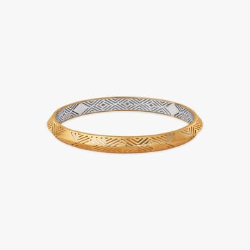 Urban Edge Gold Kada for Men