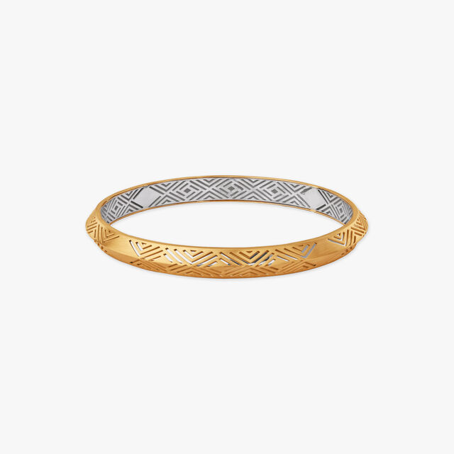 Urban Edge Gold Kada for Men 