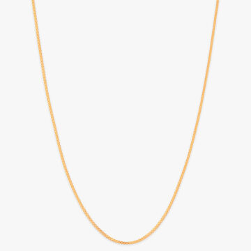 Refined Link Gold Chain for Men