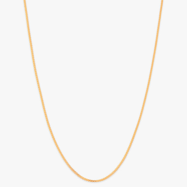 Refined Link Gold Chain for Men