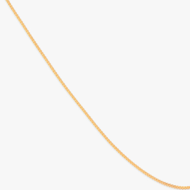 Refined Link Gold Chain for Men