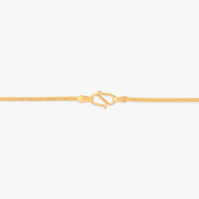 Refined Link Gold Chain for Men