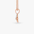 Twinkling Flower Diamond Pendant for Kids 2