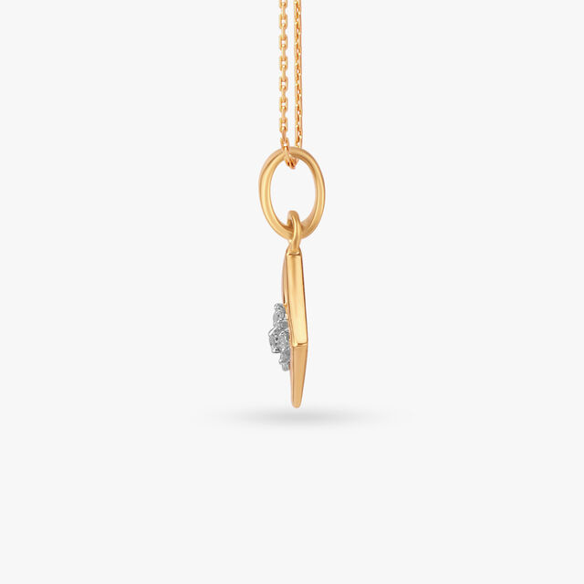 Classy Diamond Pendant for Kids 2