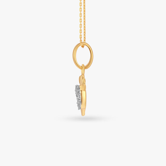 Baby Steps Diamond Pendant for Kids 2