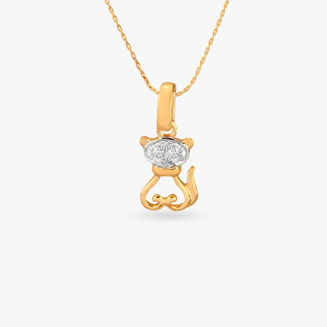 Tiny Treasure Diamond Pendant for Kids 