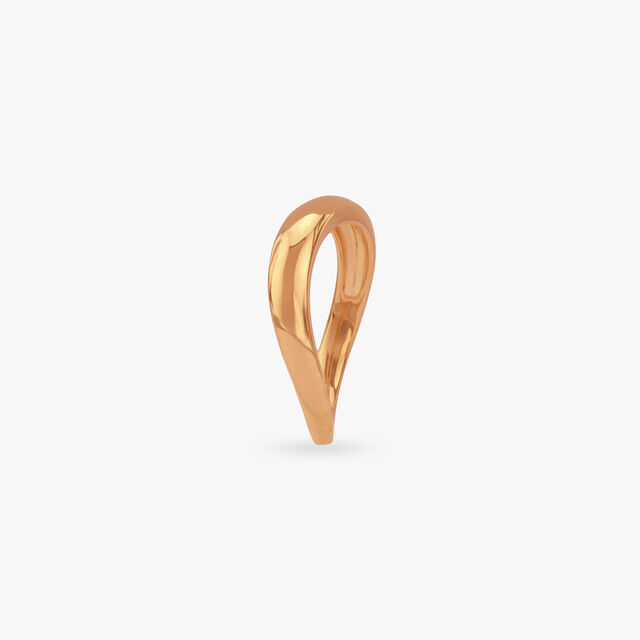Infinity Loop Gold Ring