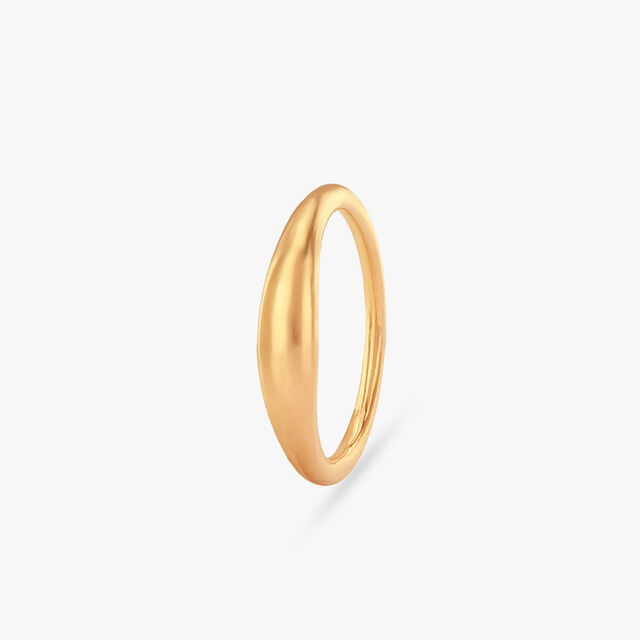 Radiant Glow Gold Ring