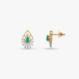 Ethereal Rays Diamond Pendant with Chain and Earrings Set 5