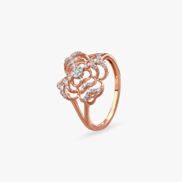 Blooming Radiance Diamond Finger Ring