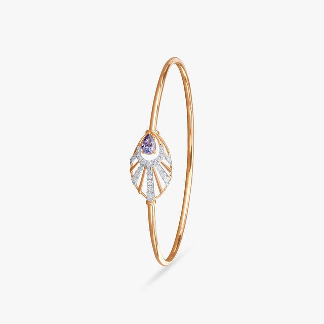 Glimmering Rays Diamond Bangle 4