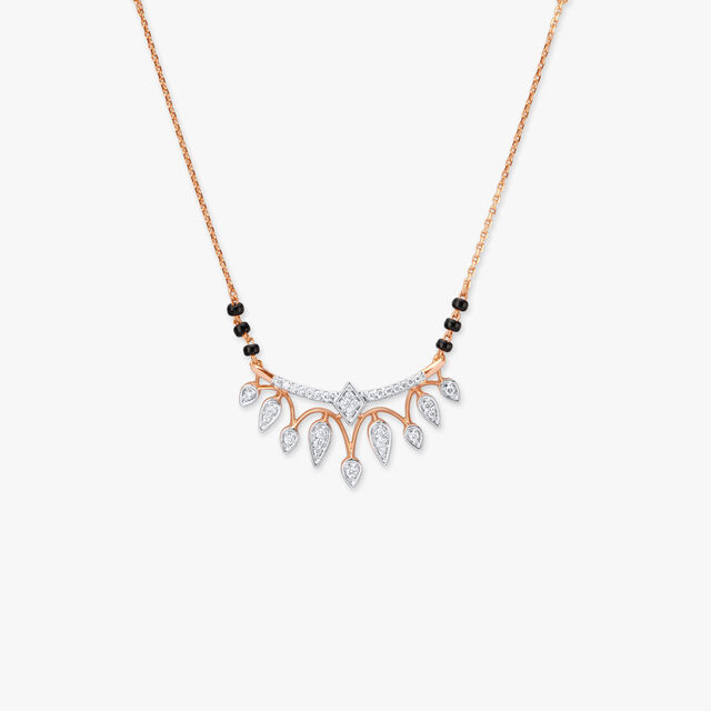 Sophisticated Sparkle Diamond Mangalsutra