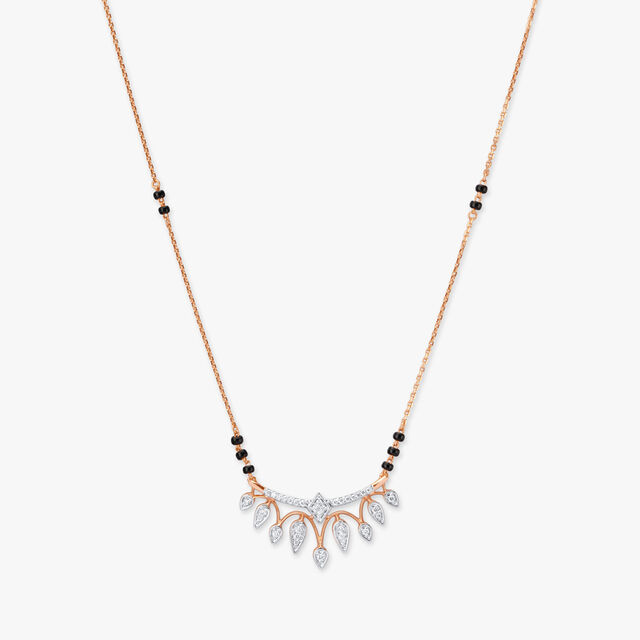 Sophisticated Sparkle Diamond Mangalsutra