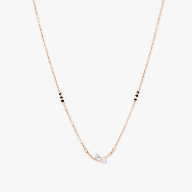 Elegant Duo Diamond Mangalsutra