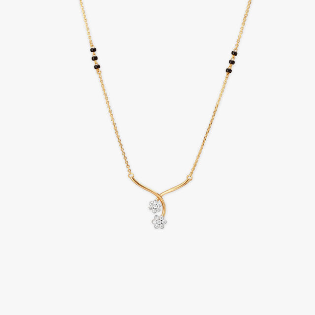 Timeless Twist Diamond Mangalsutra