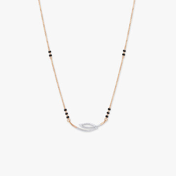 Graceful Minimalism Diamond Mangalsutra
